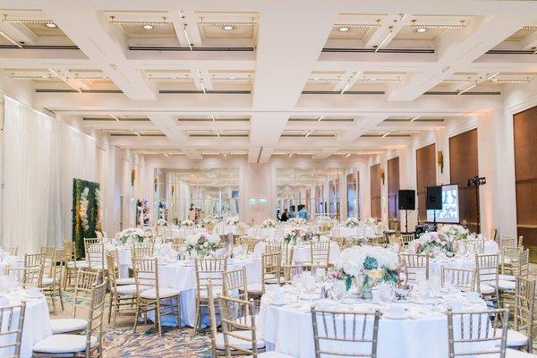 our ballroom wedding made perfect by WWD