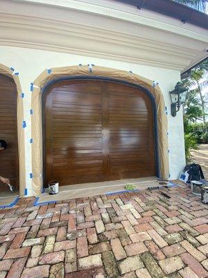 Need restoration your garage door any kind wood let us kwon...