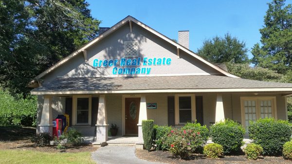 Greer Real Estate Company has a new sign