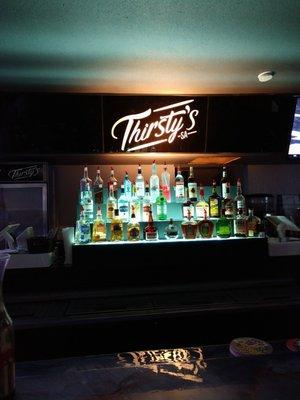 Thirsty's! Come ALL who thirst. Cool right?