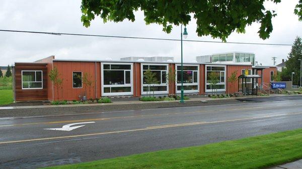 Fife Library modular classroom