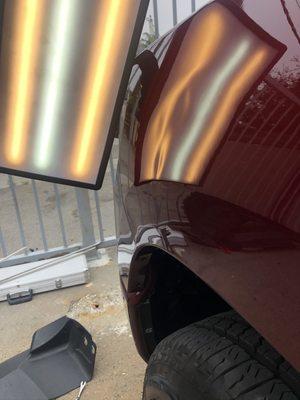 Paintless Dent removal