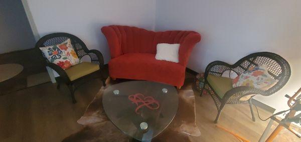 Comfortable waiting area