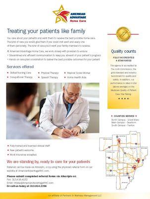 American Advantage Home Care Brochure