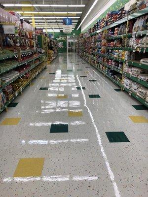 Local businesses are happy to have refinished floors!