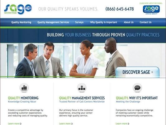 Effusion Creative Solutions :: Sage Advantage Website Design