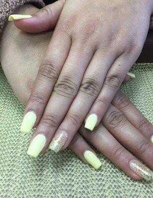 Beautiful work on nails