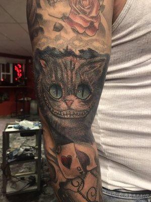 Cheshire Cat Tattoo