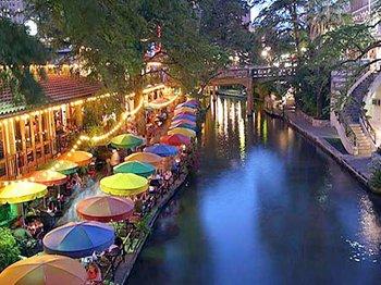 San Antonio river walk.  What a beautiful place to call home.