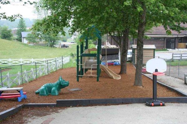 Great Beginnings Lutheran Preschool Playground.