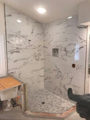 Bathroom remodeling