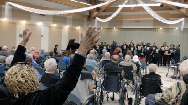 OIGC Ensemble at Mercy Retirement Center, Oakland