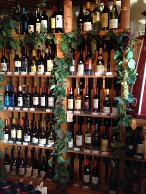 Wine wall