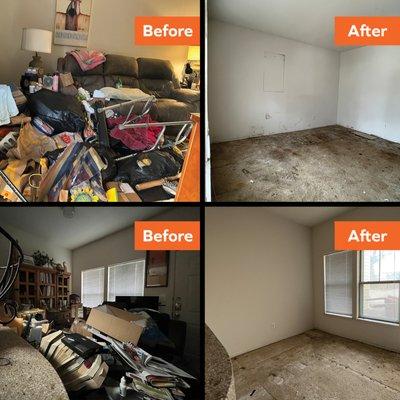 Trash-Out/Hoarding Services. We can clean and restore as well!