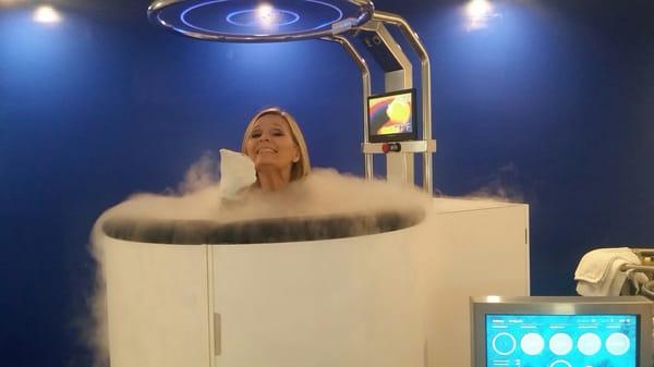 You know what would be great after a cryo session? A relaxing Salt session!