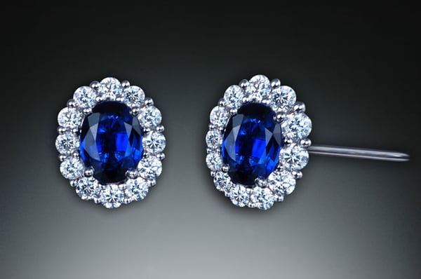 Just had these Madagascar Sapphire, Platinum & Diamond Earrings made!
 Tremendous buy!
 These were $6,800, but at Cartier they were $12,000