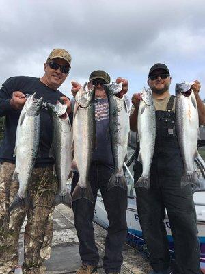 Salmon limits!