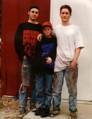 Troy, Todd, and Jeff back in the day