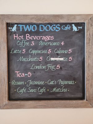 BEVERAGE MENU