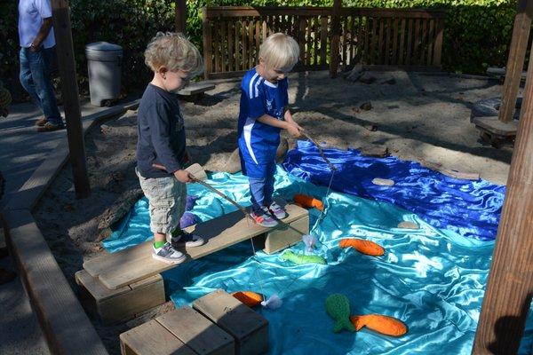 "Fishing" at our Apple Faire