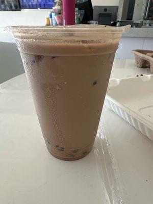 Do not recommend: milk tea