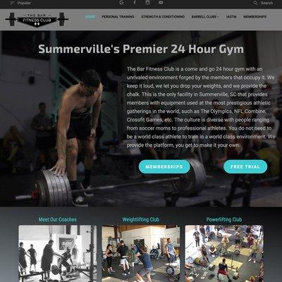 This Summerville Gym hired us for web development and marketing services including SEO and retergeting