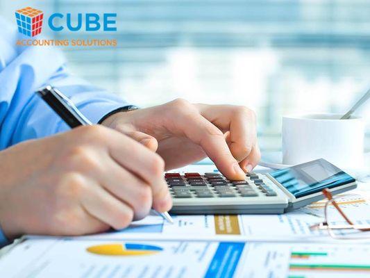 Cube Accounting Solutions: Your trusted outsourcing firm for an end to end bookkeeping & accounting services!   Call us today!