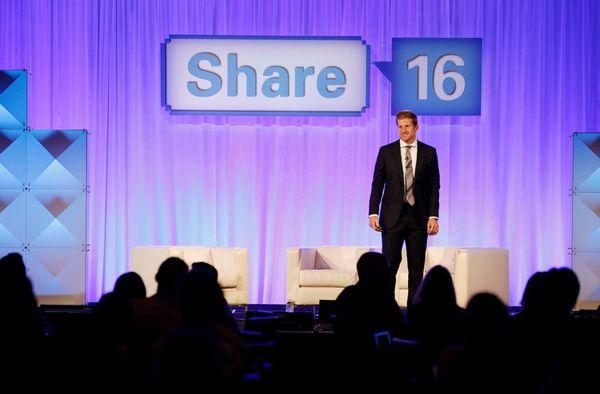 CEO Chris Bennett keynotes at Share 16 in San Fransisco