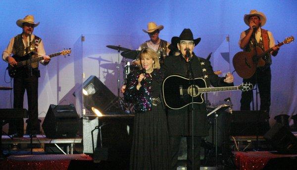 Performing a Johnny Cash, June Carter Medley