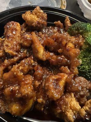 SPICY Orange Chicken