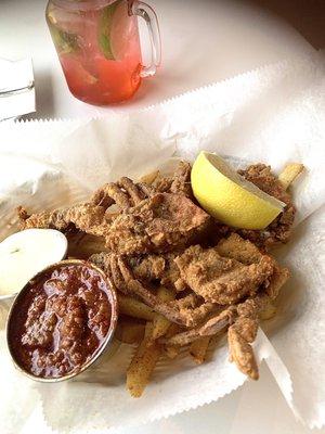 Soft Shell Crab Basket :-)