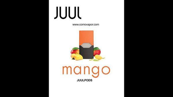 JUULPOD - Mango Pods Mango a perfiect combination of sweet & sour with the same throat hit & nicotine blast of the others JUUL offerings.