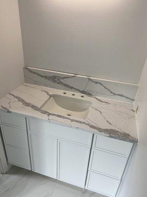 Bathroom vanity top