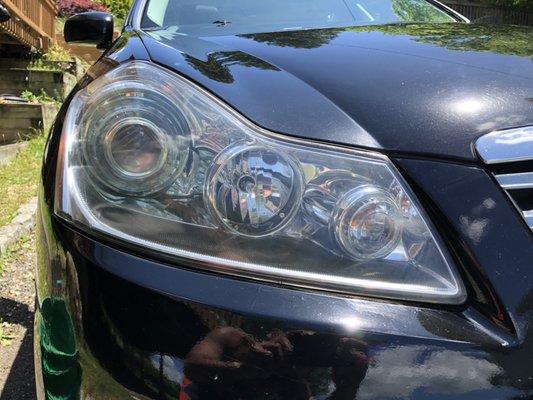 Headlight restoration with 1 year warranty