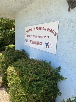 VFW Veterans of Foreign Wars