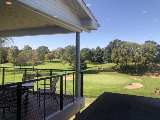 View from Club deck