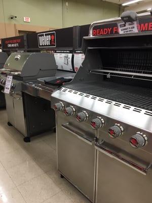 Stein's Garden and Home carries the whole Weber grill line up.