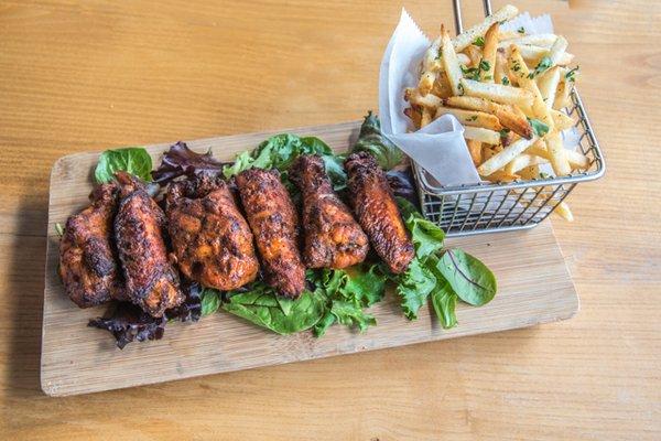 Baked Wings & Baked Italian Fries