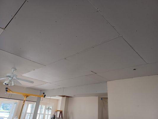 Dry wall install