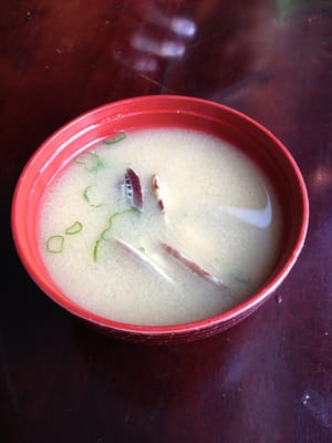 Clam miso! Taste yami