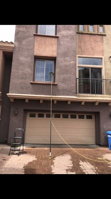 Window cleaning desert ridge. Our water fed pole system can clean up to 58 feet in the air without ever using a ladder. Spot free rinse