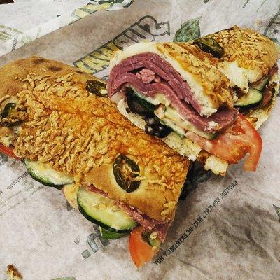 New Corned Beef Reuben Sub