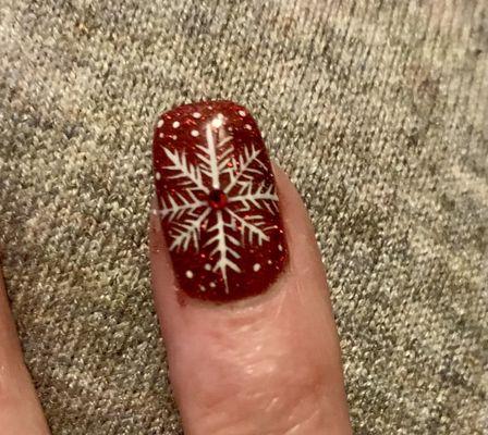 Hand drawn snowflakes!