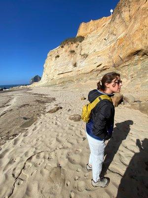 You can explore near the rocks even if you don't hike all the way up to the point