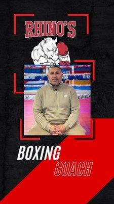 Sergio Zaragoza Manager 
USA Boxing Coach