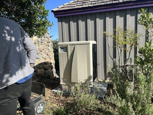 Heat pump installation