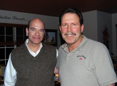 after working on Robert Picardo on the set of the movie "Sensored"