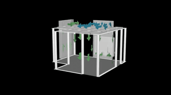 This 3D video helped explain the process of HVAC for ASME's online training course.