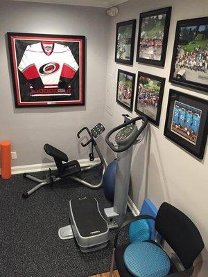 Examples of some of the rehab equipment we have for your use