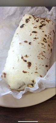 Steak burrito